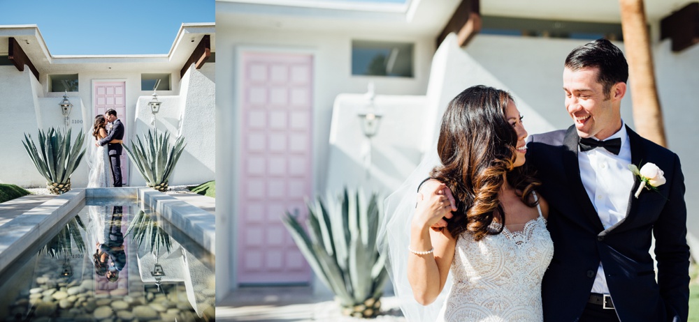 Palm Springs wedding That Pink Door Palm Springs